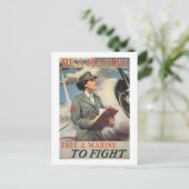 Ein Meer sein - ein freies Meer für den Kampf Postkarte (Stehend Vorderseite)