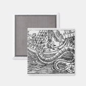 Ein Meeresarm Magnet (Vorderseite/Rückseite)