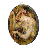 Ein Meereszauber (von Dante Gabriel Rossetti) Dartscheibe (Vorderseite rechts)