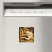 Ein Meereszauber (von Dante Gabriel Rossetti) Magnet (In Situ (Geschirrspüler))