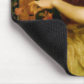 Ein Meereszauber (von Dante Gabriel Rossetti) Mousepad (Ecke)