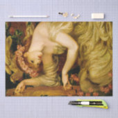 Ein Meereszauber (von Dante Gabriel Rossetti) Seidenpapier (Handwerk)