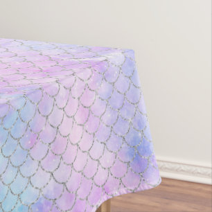 Ein Meerjungfrau-Galaxie-Serien-Design 1  Tischdecke
