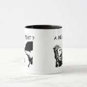 Ein Megapint? Jhonny und Amber-Meme-Kaffee Tasse (Zentrum)