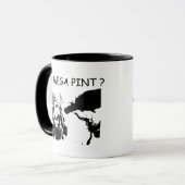 Ein Megapint? Jhonny und Amber-Meme-Kaffee Tasse (Vorderseite Links)