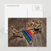 Ein mehr und wir gehen Zupacken etwas Kaffee Postkarte (Vorne/Hinten)