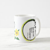 Ein Meisterwerk der Kalligraphie von Korea Sohak Kaffeetasse (VorderseiteRechts)