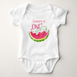 Ein Melon Girl Watermelon Bodysuit Baby Strampler