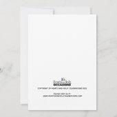 Ein Melon Picnic Ant Erster Geburtstag Einladung (Rückseite)