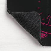 Ein Meningeom-Krieger Meningeom-Unterstützung Über Mousepad (Ecke)