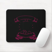 Ein Meningeom-Krieger Meningeom-Unterstützung Über Mousepad (Mit Mouse)