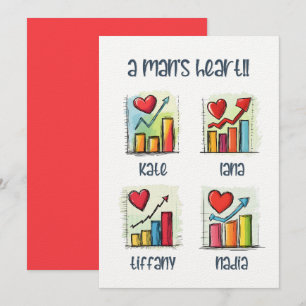 Ein menschliches Herz   Funny Liebe Graphs für jed Einladung