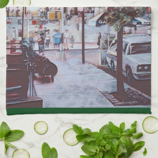 Ein Mentalmoment Geschirrtuch (Gefaltet)