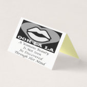 Ein Merkmal "Beauty-Frauengedicht" (Vorderseite)