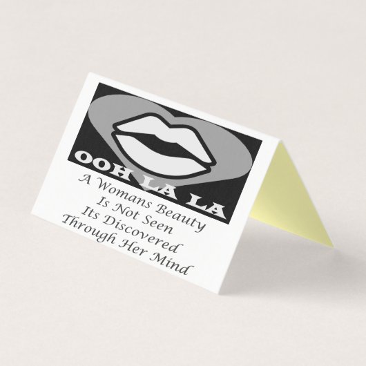 Ein Merkmal "Beauty-Frauengedicht" (Vorderseite)