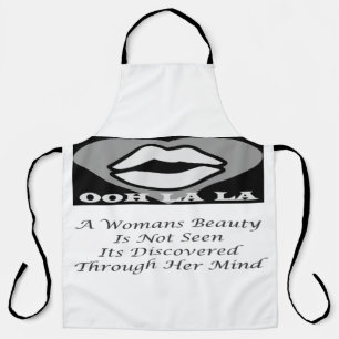 Ein Merkmal "Beauty-Frauengedicht" Schürze