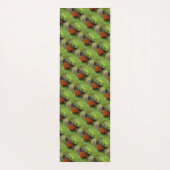 Ein merkwürdiger amerikanischer Robin Yogamatte (Rückseite)