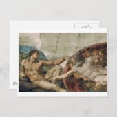 Ein merkwürdiger Gott. Postkarte (Vorne/Hinten)