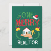 Ein Merry Realtor Real Anwesen Ugge Christmas Einladung (Vorderseite)