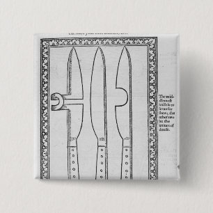 Ein Messer-Trick Button