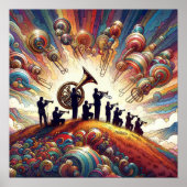 Ein Messingband Poster (Vorne)