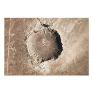 Ein Meteoritauswirkungskrater Fotodruck