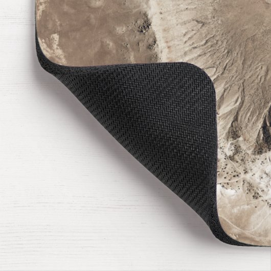 Ein meteoriter Aufprallkrater Mousepad (Ecke)