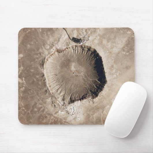Ein meteoriter Aufprallkrater Mousepad (Mit Mouse)