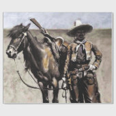 Ein mexikanischer Buccaro in Texas von Frederic Re Geschenkpapier (Flach)