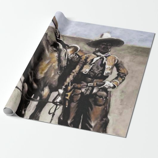 Ein mexikanischer Buccaro in Texas von Frederic Re Geschenkpapier (Ungerollt)