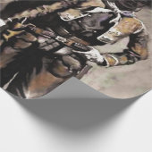 Ein mexikanischer Buccaro in Texas von Frederic Re Geschenkpapier (Ecke)