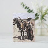 Ein mexikanischer Buccaro in Texas von Frederic Re Postkarte (Stehend Vorderseite)