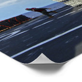 Ein MH-60er Seahawk bereitet sich darauf vor, Muni Poster (Ecke)