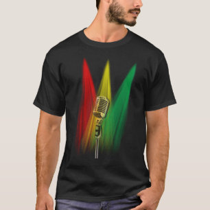 Ein Mic, 3 Lichter T-Shirt
