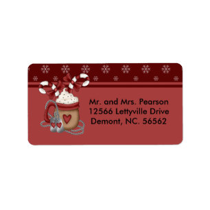 Ein militärisches Weihnachten Adressaufkleber