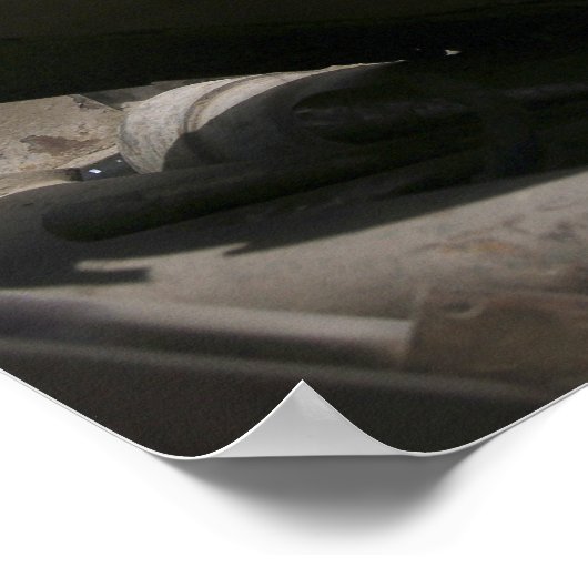 Ein Militärpolizist nutzt eine Runde, die durchbro Poster (Ecke)