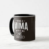 Ein Mima sein Tasse (Vorderseite Links)