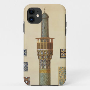 Ein Minarett und Keramik-Details von der Moschee Case-Mate iPhone Hülle