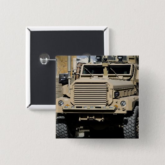 Ein minenresistentes, ambusgeschütztes Fahrzeug Button (Vorne & Hinten)