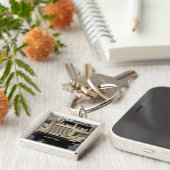 Ein minenresistentes, ambusgeschütztes Fahrzeug Schlüsselanhänger (Seite)