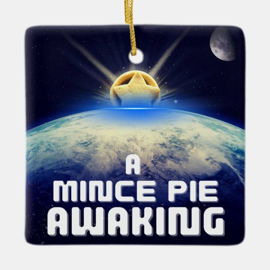 Ein Mini-Kuchen erwachen Keramikornament (Vorderseite)