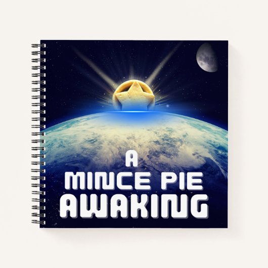 Ein Mini-Kuchen erwachen Notizblock (Vorderseite)