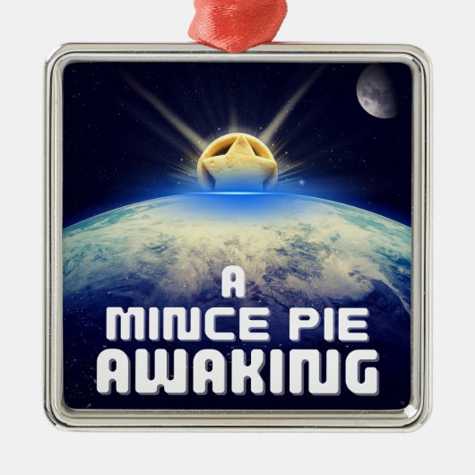 Ein Mini-Kuchen erwachen Ornament Aus Metall (Vorne)