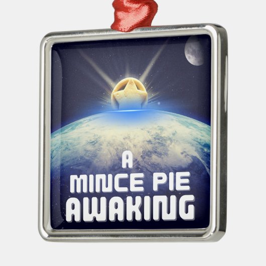 Ein Mini-Kuchen erwachen Ornament Aus Metall (Links)