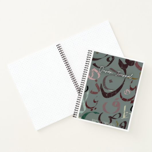 Ein minimalistisches Koran-Journal Notizblock (Innenseite)
