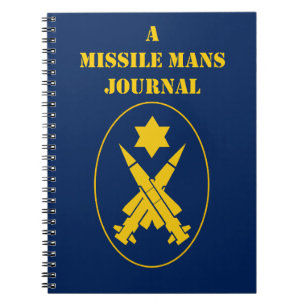 Ein Missilemans-Journal Notizblock