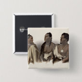 Ein Missouri-Inder, ein Oto indisch und der Leiter Button (Vorne & Hinten)