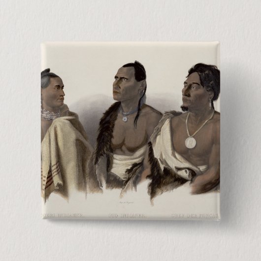 Ein Missouri-Inder, ein Oto indisch und der Leiter Button (Vorderseite)