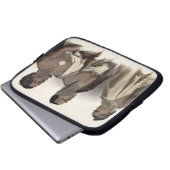 Ein Missouri-Inder, ein Oto indisch und der Leiter Laptopschutzhülle (Vorne Knopf)