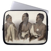 Ein Missouri-Inder, ein Oto indisch und der Leiter Laptopschutzhülle (Vorderseite)